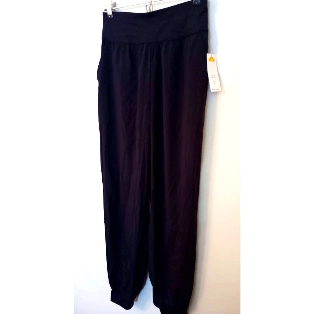 NWT C&C Sport Women Size XS Black Dri Tech Active Joggers Retail $78 - Picture 2 of 7